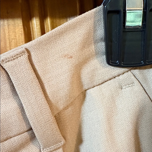 NEW! Banana Republic Tapered Tan Pants - Ankle Length - High Rise - Size 4P - Picture 9 of 11